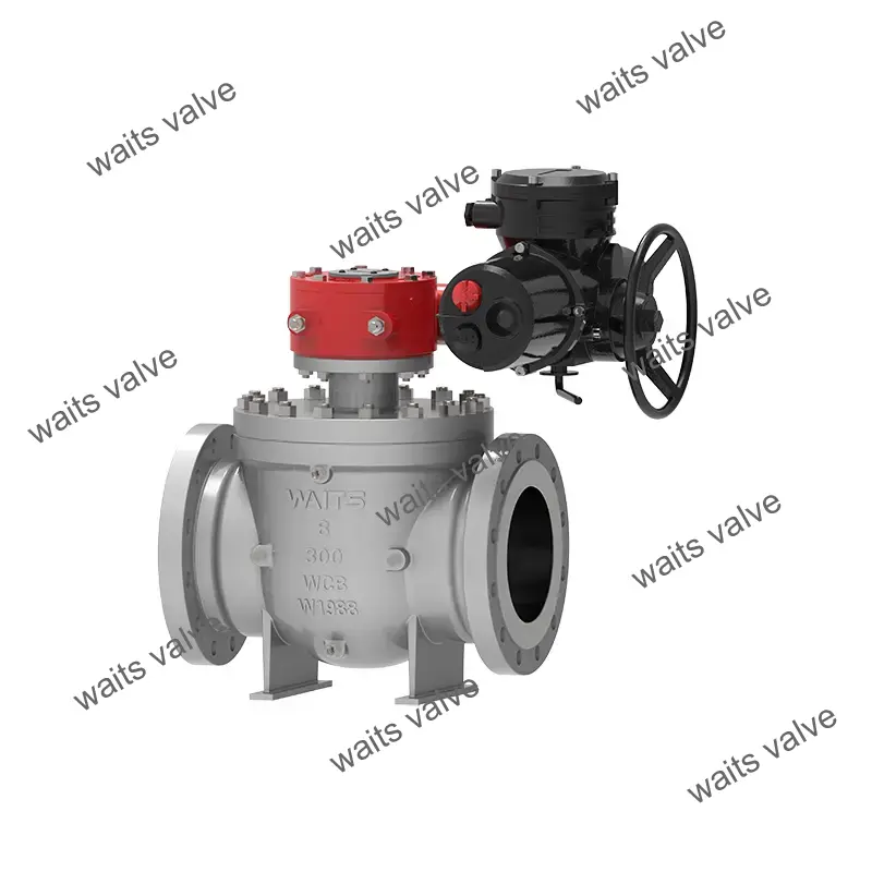 Electric Top Entry Ball Valve
